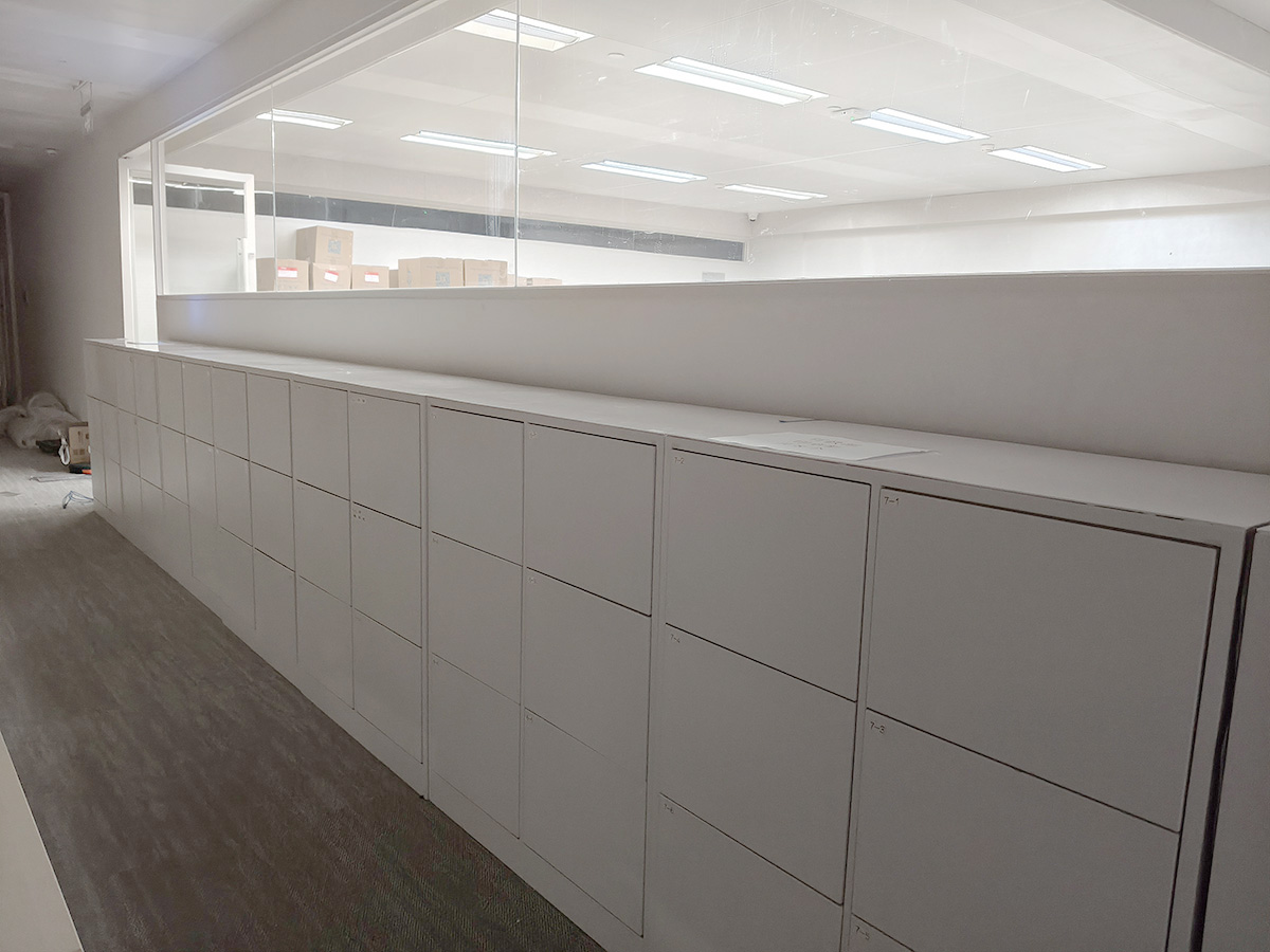 Guangzhou customer: intelligent filing cabinet